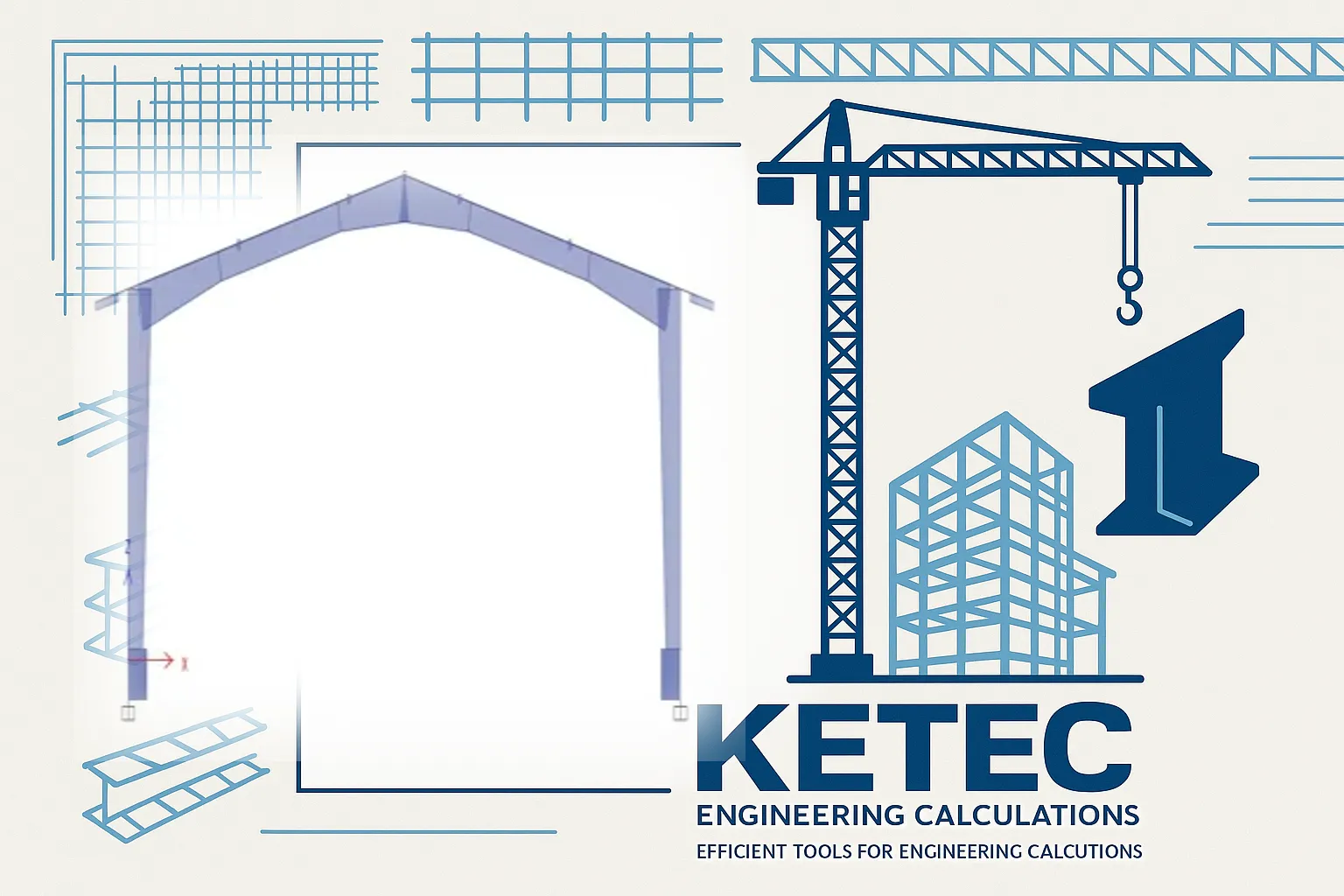 Industrial Structure Design with Rafter Beams-1